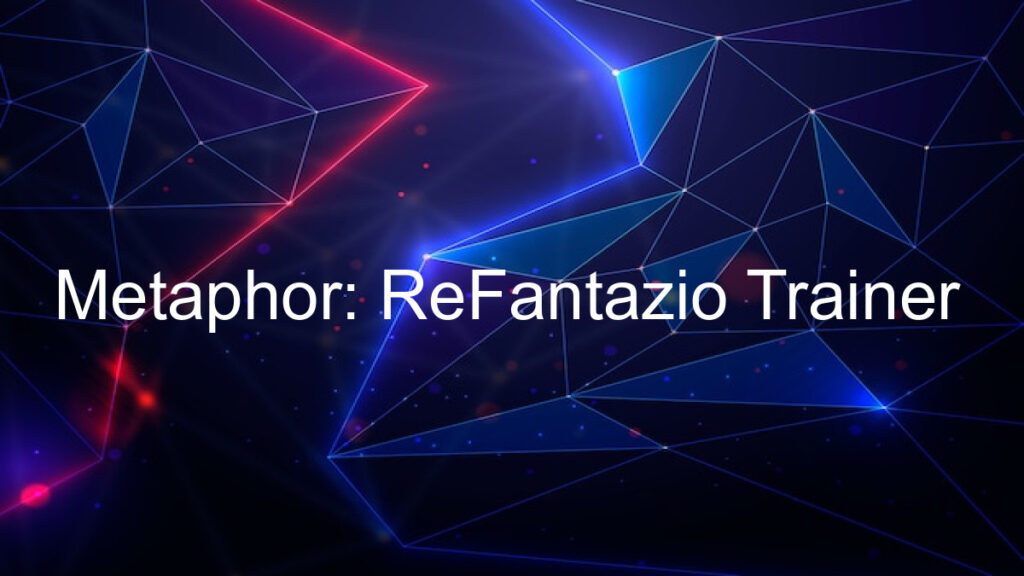Metaphor: ReFantazio Trainer
