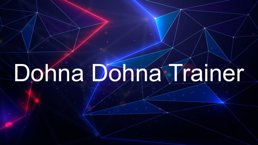 Dohna Dohna Trainer