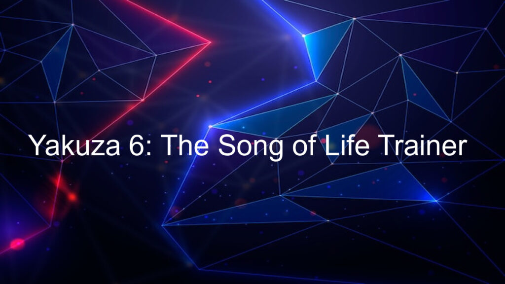Yakuza 6: The Song of Life Trainer