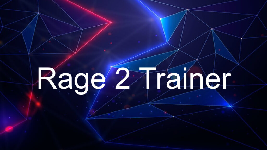 Rage 2 Trainer