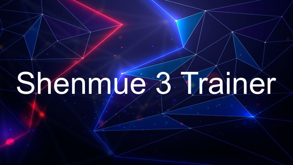 Shenmue 3 Trainer