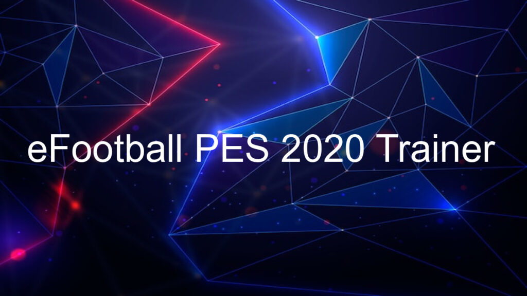 eFootball PES 2020 Trainer